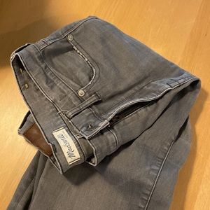 Madewell High Riser Skinny Jeans Pants Gray size 28